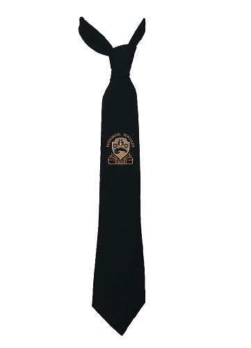 hercules high school tie with emblem