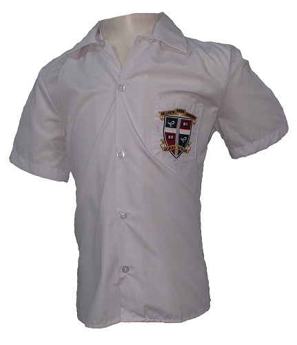 Hillview short sleeve shirt with emblem
