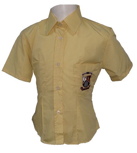 HTS tuine girls short sleeve shirt with emblem