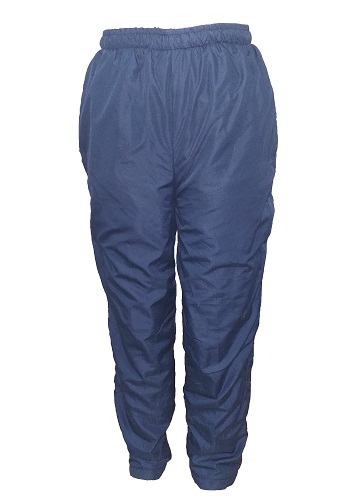 Navy tracksuit pants - Click Image to Close