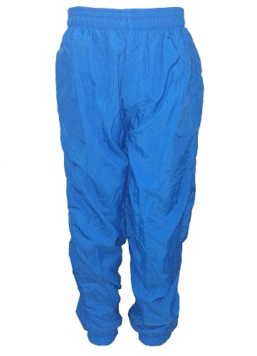 Royal blue tracksuit pants - Click Image to Close