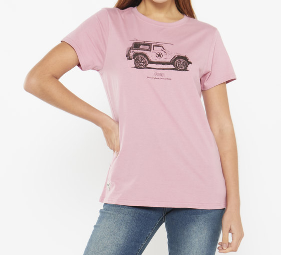 Jeep Car Graphic Sketch Tee