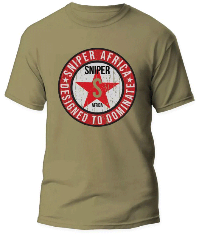 Sniper Africa Star S/S T-Shirt