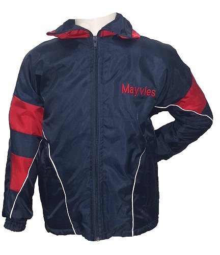 mayville tracksuit jacket with embroidery 10034