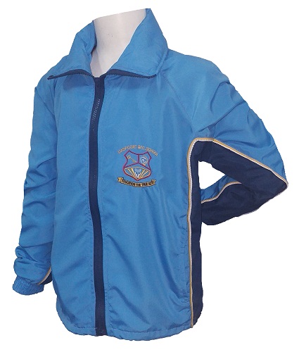 daspoort tracksuit jacket with emblem 10074