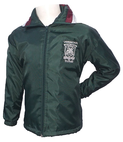 tuine laer tracksuit jacket with emblem 10476