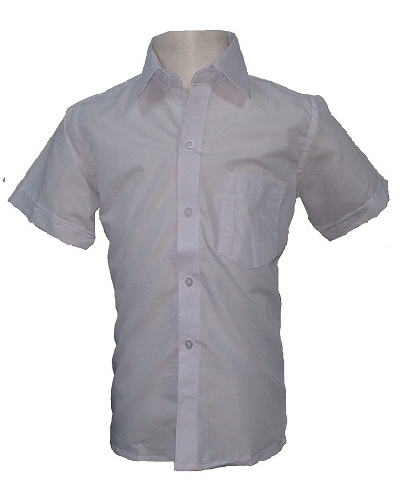 White boys Short Sleeve Shirt 10658