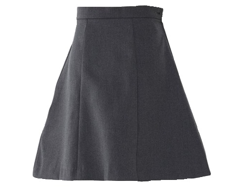Grey girls skirt 10663