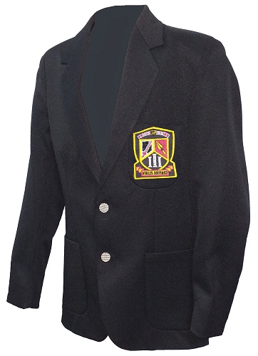 HTS tuine blazer with badge 11002
