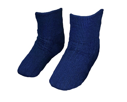 Navy Anklet socks