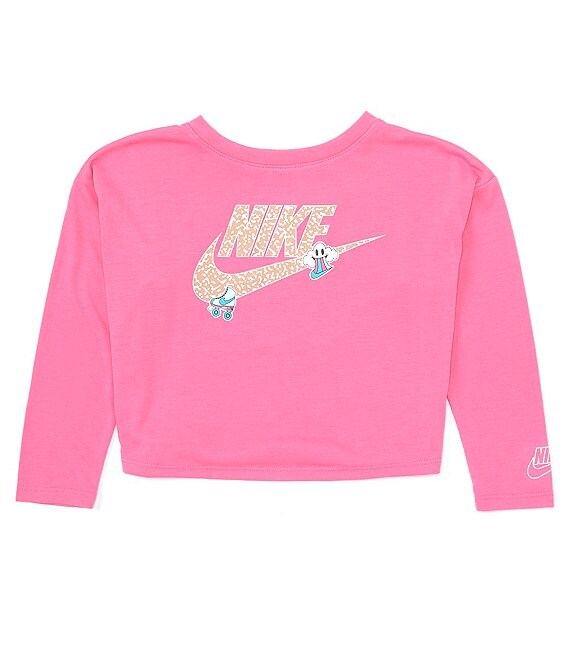 Nike Girls LS Knit Top