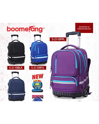 boomerang laptop trolley back pack S2110