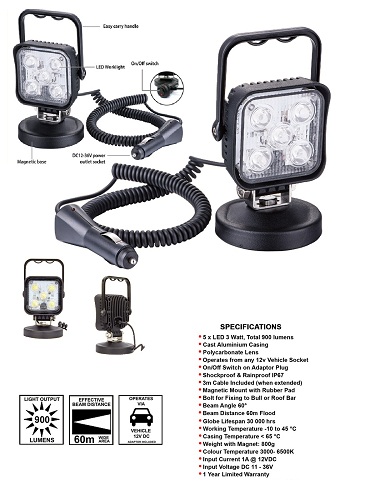 Zartek LED Vehicle Floodlight ZA485